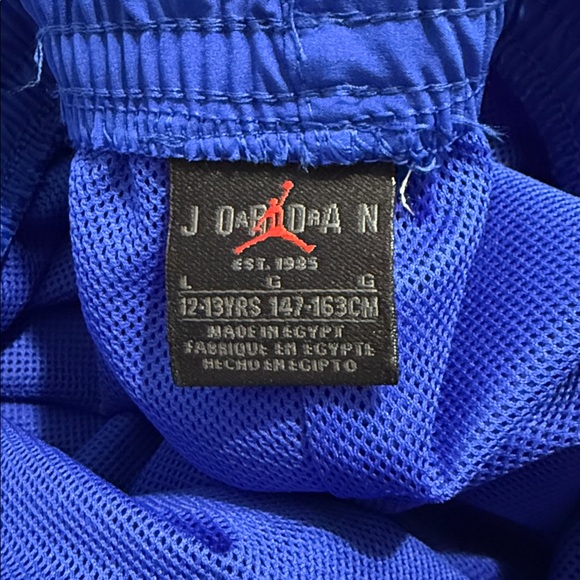 Nike Jordan Jumpman Blue Athletic Boy’s Shorts Size Large NWT - Picture 4 of 7